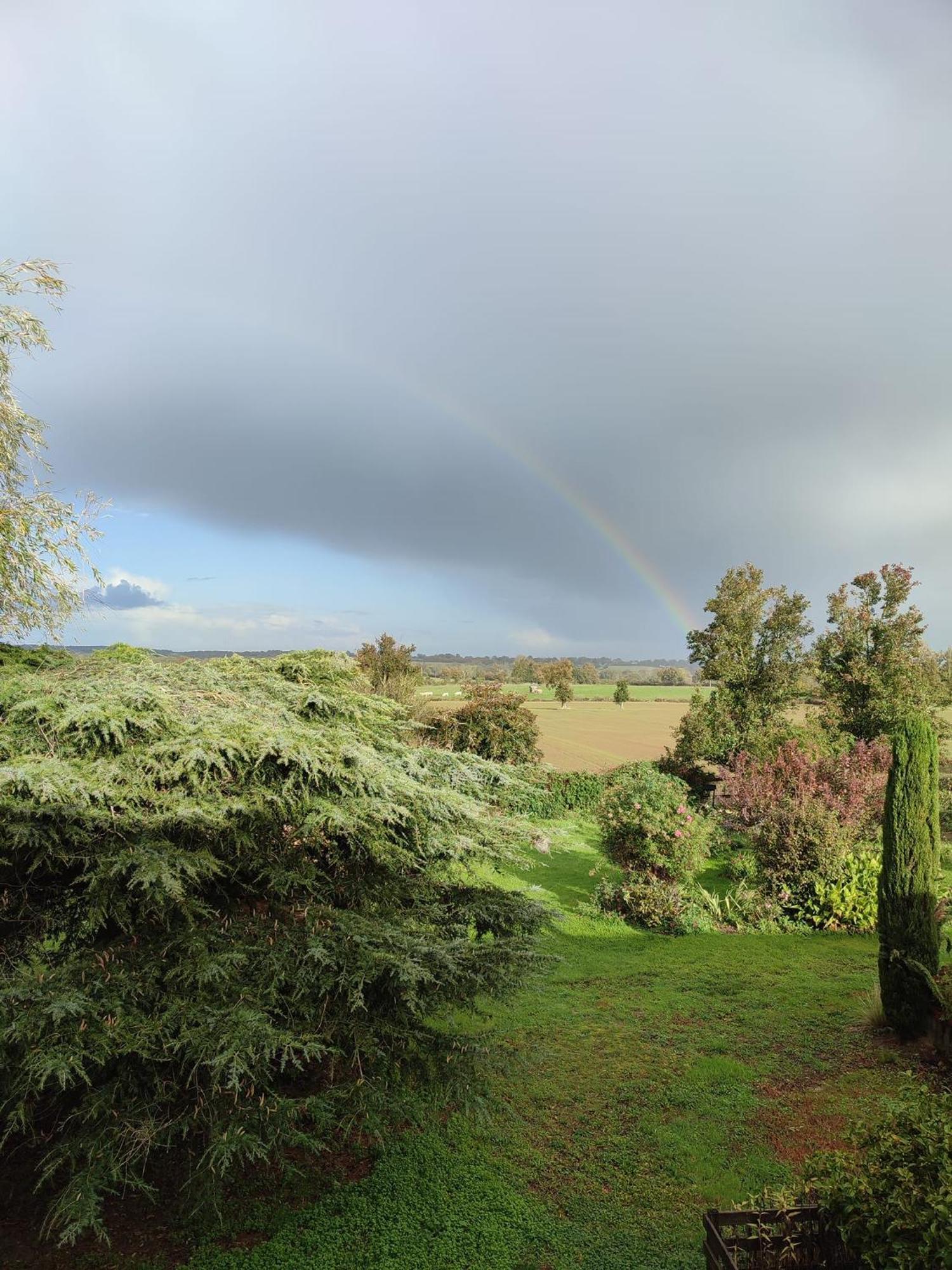 Les Bienfaits D'Harmonium Bed & Breakfast La Chapelle-Gaudin Exterior foto